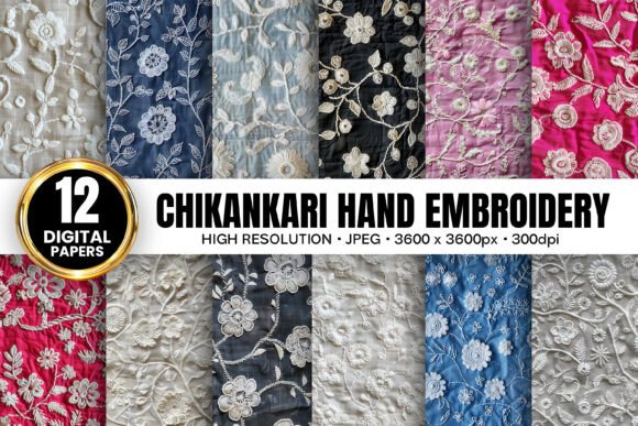 Chikankari Hand Embroidery Patterns: A Designer Review