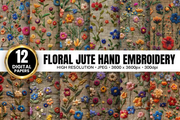 Floral Jute Hand Embroidery Patterns: A Designer Review