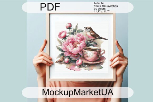 Flowers Cross Stitch Patterns PDF DIY Review