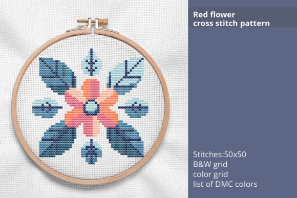 Red Flower Cross Stitch Pattern: A Seasonal Review
