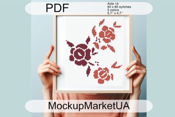 Rose Cross Stitch Patterns PDF Flowers Review