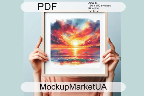 Sunset Cross Stitch Patterns PDF Nature Review