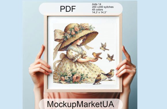Vintage Girl Cross Stitch Patterns PDF Review